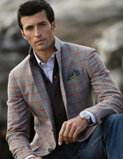 The term Sports Jacket is derived from the 19th-C Victorian sporting pedigree of the style. 